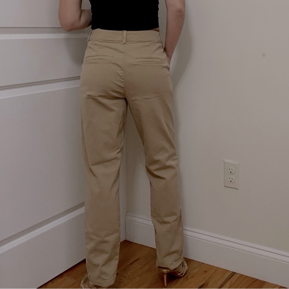 Denim&Co Classic Beige Chinos - Picture 7 of 10